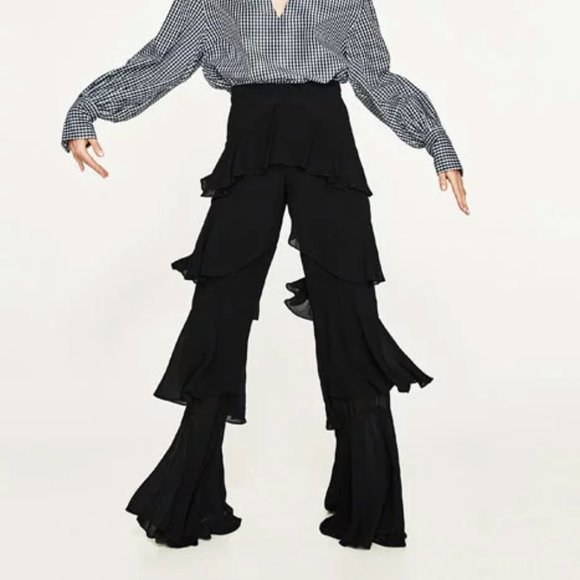 Frill pants zara Clearance